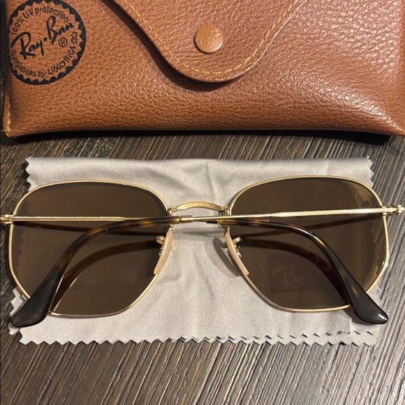 Ray-Ban 54mm Hexagonal Sunglasses - Picture 2 of 3